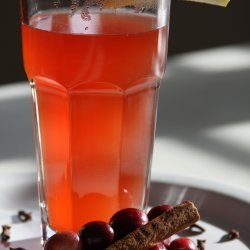 Hot Cranberry Apple Cider