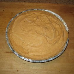 Freezer Pumpkin Pie With Gingersnap Crumb Crust