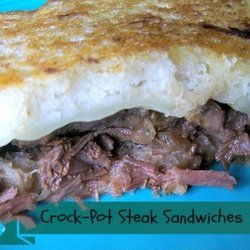 Crock Pot Steak Sandwiches