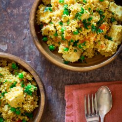 Roasted red pepper couscous
