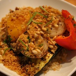 Spanish-Style Grilled Vegetables With Breadcrumb Picada