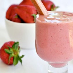 Strawberry Rhubarb Smoothies