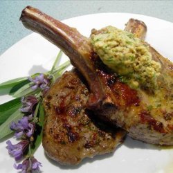 Veal Chops with Mustard-sage Butter