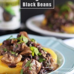 Black Beans and Polenta
