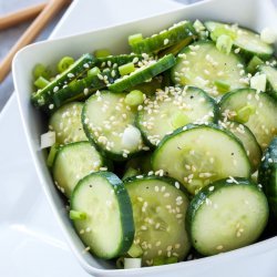 Asian Cucumber and Sesame Salad