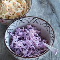 Red Cabbage and Fennel Coleslaw
