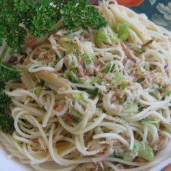 Spaghettini With Crab, Lime & Chilli