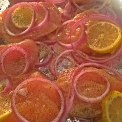 Baked Red Onions