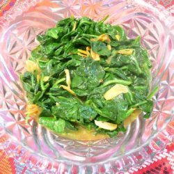 Sauteed Spinach With Indian Spices