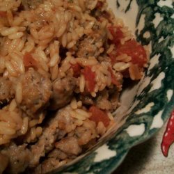 Fiery Chipotle Rice and Sausage