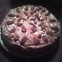 Marks' Chocolate-Cream Cheese Cake With Pecans
