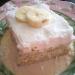 Banana Tres Leches Cake