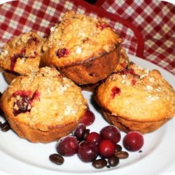 Cranberry Oat Muffins