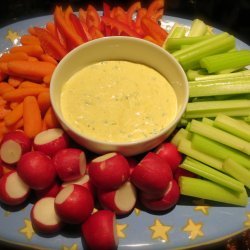 Vegetable Dip W/Curry