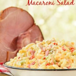 Macaroni Salad With Ham