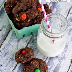 Four-Ingredient Chocolate Peanut Butter Cookies