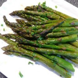 1 Point Plus - Roasted Asparagus With Lemon and Chives