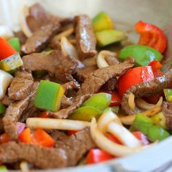 Beef Pepper Steak For Two