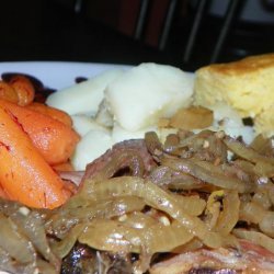 Slow Cooker Beef With Caramelized Onions