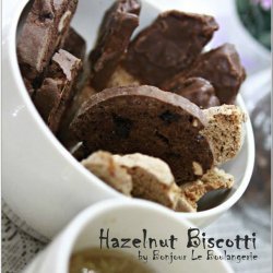 Hazelnut Cappuccino Biscotti