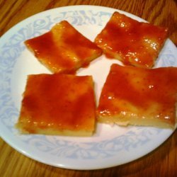 Cheese Squares with Jelly