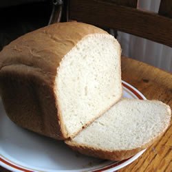 White Bread For The Bread Machine