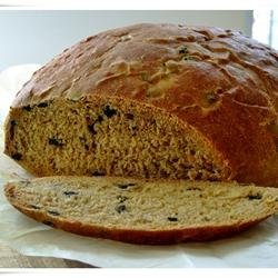 Mediterranean Black Olive Bread