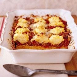 Cheese and Sausage Polenta