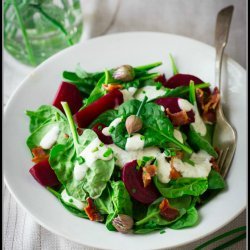 Spinach Salad With Maple Dressing