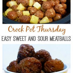 So Easy Sweet and Sour Meatballs