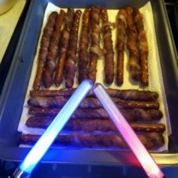 Bacon-Wrapped Pretzels
