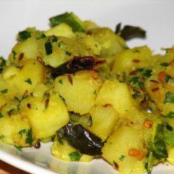 Kelang Palya (Sweet Potato Curry)