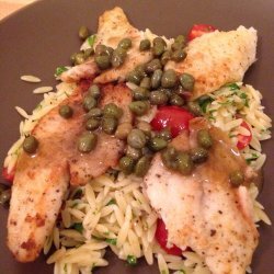Tilapia Piccata for Two