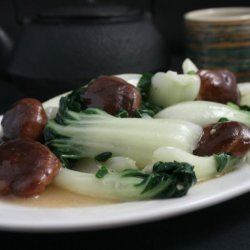 Baby Bok Choy With Mushrooms