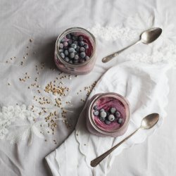 Gluten-Free Blueberry Pudding