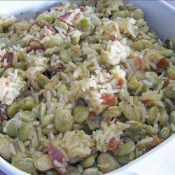 Lima Bean and Rice Casserole