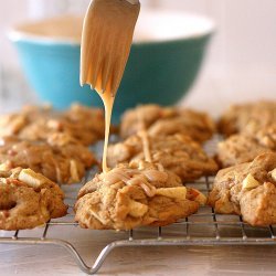 Maple-Glazed Apple Cookies