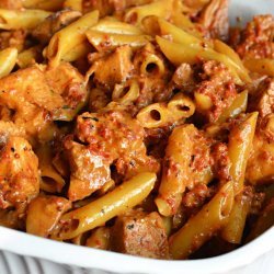 Baked Penne With Chicken and Sun-Dried Tomatoes