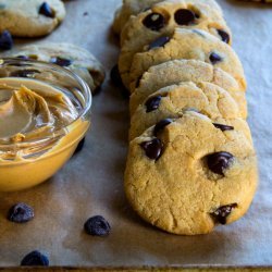 Cake Mix Peanut Butter Chocolate Chip Cookies