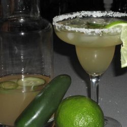 Jalapeno-Cucumber Margaritas