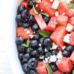 Red-White-And-Blue Salad
