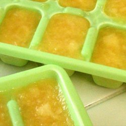 Ginger Ale Ice Cubes