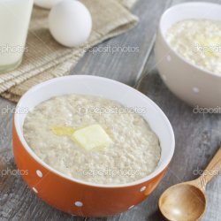 Oatmeal Porridge (With Egg)