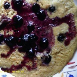 Oatmeal Blueberry Pancakes