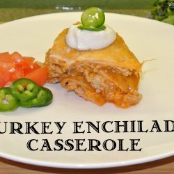 Ground Turkey Enchilada Casserole