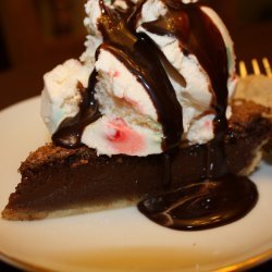 Chocolate Fudge Ice Cream Pie