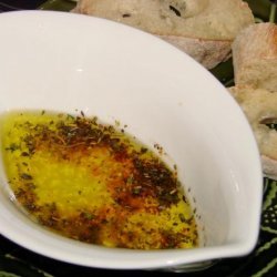 Crisco Herbed Parmesan Dipping Oil