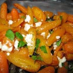 Roasted Carrots With Feta