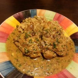 Chicken With Cilantro and Almonds