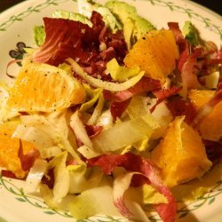 Orange and endive salad
